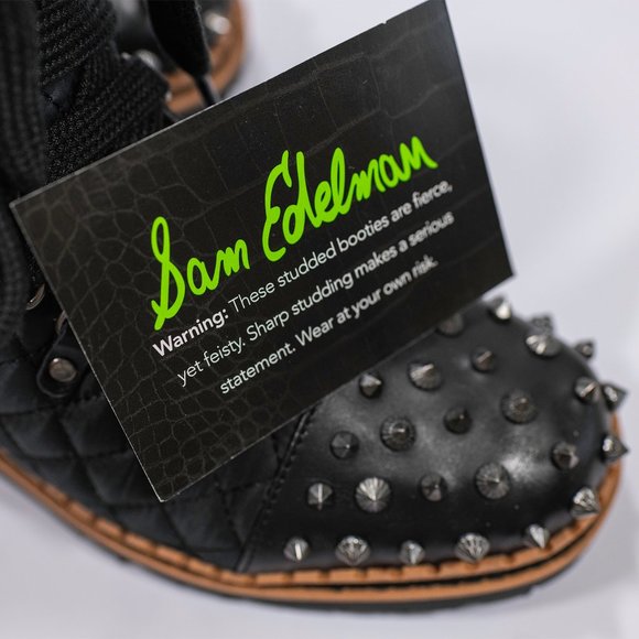 Sam Edelman Bren Leather Nylon Boots - Picture 2 of 9